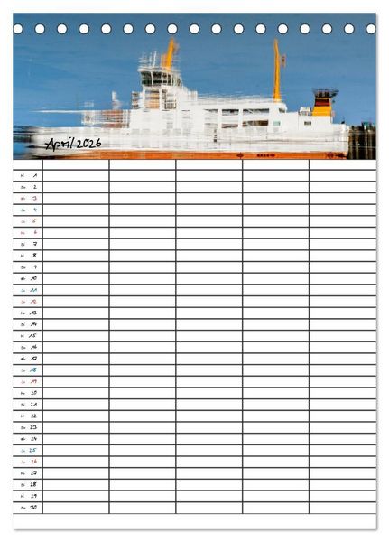 Produktbild: JUIST - DIE NORDSEEINSEL (Tischkalender 2026 DIN A5 hoch), CALVENDO Monatskalender