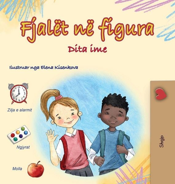 Produktbild: Words in Pictures - My Day (Albanian Children's Book)