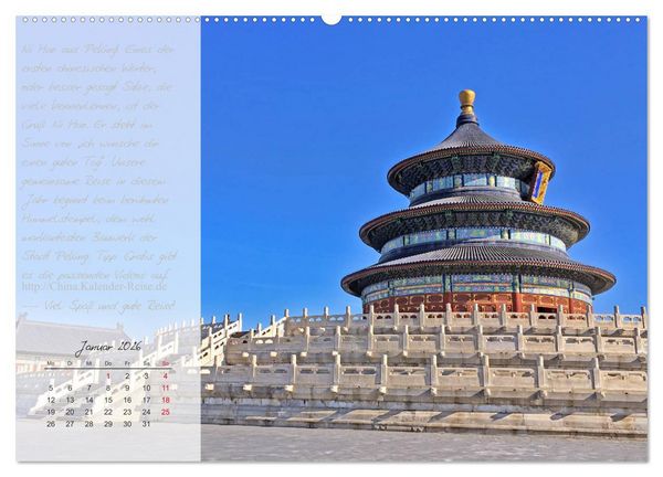 Produktbild: Geheimnisvolles China 2026 (hochwertiger Premium Wandkalender 2026 DIN A2 quer), Kunstdruck in Hochglanz