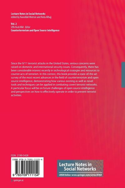 Produktbild: Counterterrorism and Open Source Intelligence