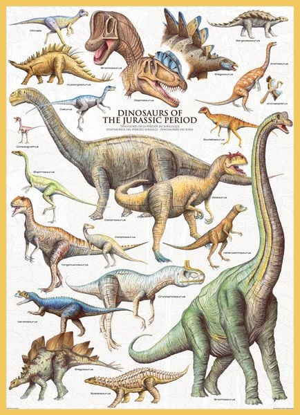 Produktbild: Dinosaurier des Jura (Puzzle)
