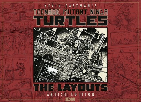 Produktbild: Teenage Mutant Ninja Turtles Layouts by Kevin Eastman Artist's Edition