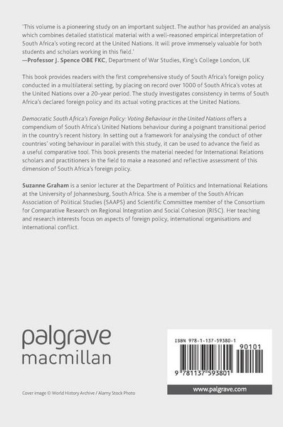 Produktbild: Democratic South Africa's Foreign Policy