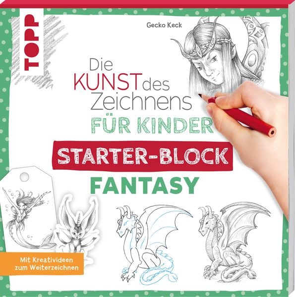 Produktbild: Die Kunst des Zeichnens f&uuml;r Kinder Starter-Block - Fantasy