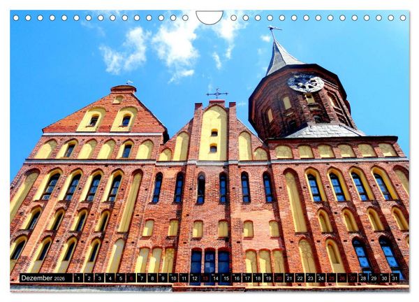 Produktbild: Kaliningrad - Das russische K&ouml;nigsberg (Wandkalender 2026 DIN A4 quer), CALVENDO Monatskalender
