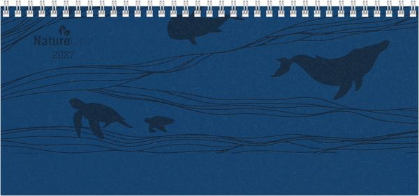 Produktbild: Tisch-Querkalender Nature Line Ocean 2027
