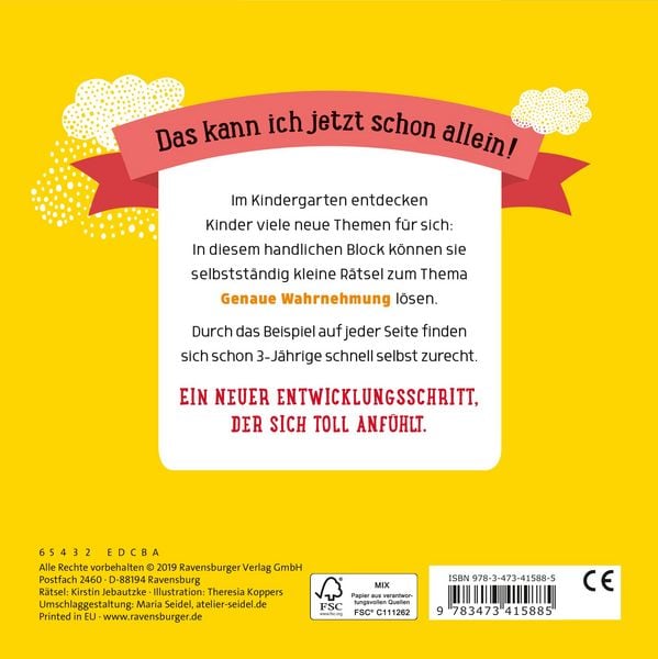 Produktbild: Im Kindergarten: Genau schauen