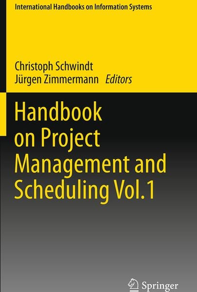 Produktbild: Handbook on Project Management and Scheduling Vol.1