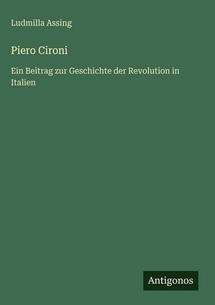 Produktbild: Piero Cironi