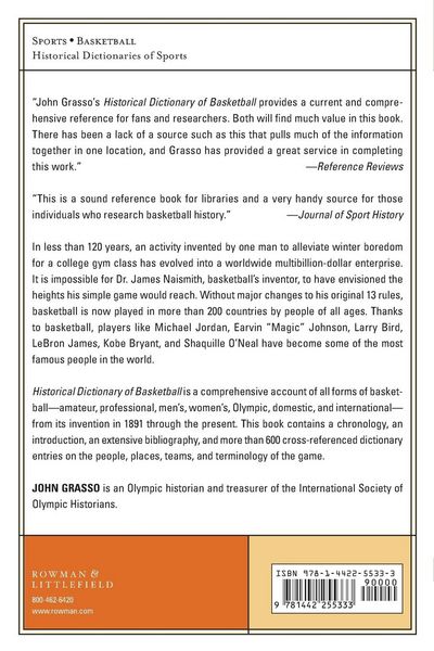 Produktbild: Historical Dictionary of Basketball