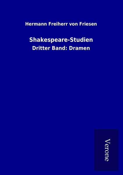Produktbild: Shakespeare-Studien
