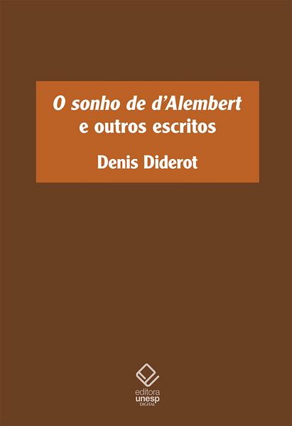 Produktbild: O sonho de D'Alembert e outros escritos