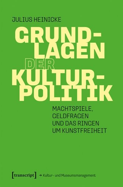 Produktbild: Grundlagen der Kulturpolitik