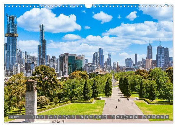 Produktbild: Australien - Metropolen &bull; Outback &bull; Regenwald &bull; Koalas (Wandkalender 2027 DIN A3 quer), CALVENDO Monatskalender