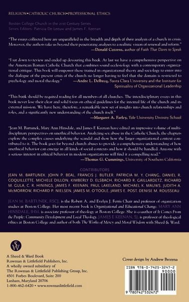 Produktbild: Church Ethics and Its Organizational Context