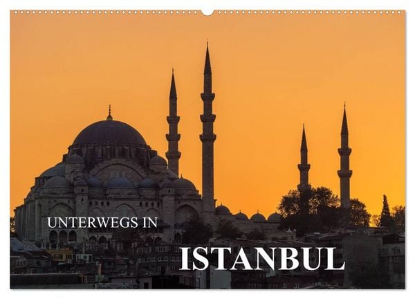 Produktbild: Unterwegs in Istanbul (Wandkalender 2026 DIN A2 quer), CALVENDO Monatskalender