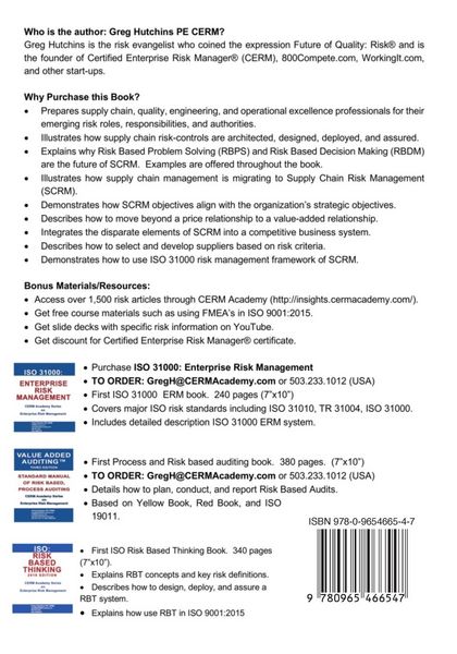 Produktbild: Supply Chain Risk Management