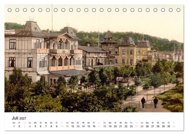 Produktbild: Eine Reise durch das Deutsche Kaiserreich (Tischkalender 2027 DIN A5 quer), CALVENDO Monatskalender