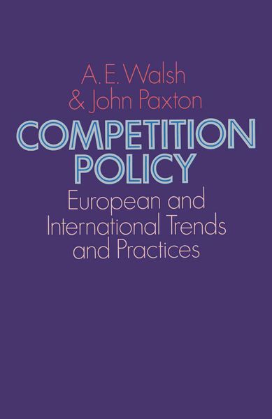 Produktbild: Competition Policy