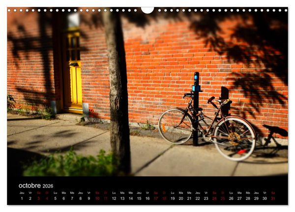 Produktbild: Couleurs pop sur Montr&eacute;al (Calendrier mural 2026 DIN A3 vertical), CALVENDO calendrier mensuel