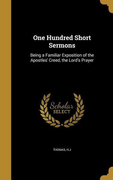 Produktbild: One Hundred Short Sermons