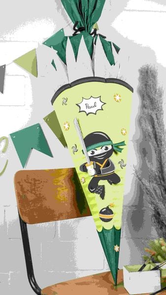 Produktbild: URSUS Schult&uuml;ten-Bastelset "Ninja"