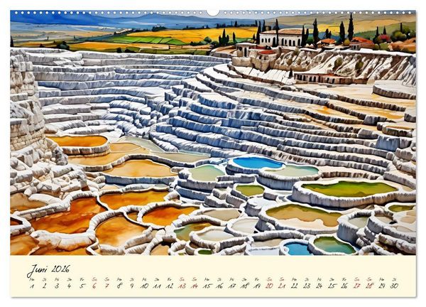 Produktbild: T&uuml;rkei - Land auf zwei Kontinenten (Wandkalender 2026 DIN A2 quer), CALVENDO Monatskalender