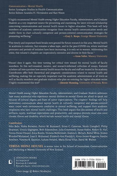 Produktbild: Mental Health among Higher Education Faculty, Administrators, and Graduate Students