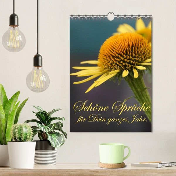 Produktbild: Sch&ouml;ne Spr&uuml;che f&uuml;r Dein ganzes Jahr (Wandkalender 2026 DIN A4 hoch), CALVENDO Monatskalender