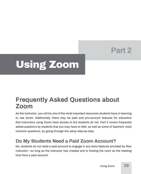Produktbild: Introduction to Teaching with Zoom