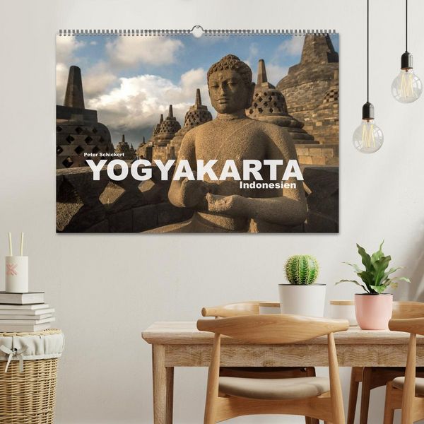Produktbild: Yogyakarta - Indonesien (Wandkalender 2026 DIN A2 quer), CALVENDO Monatskalender