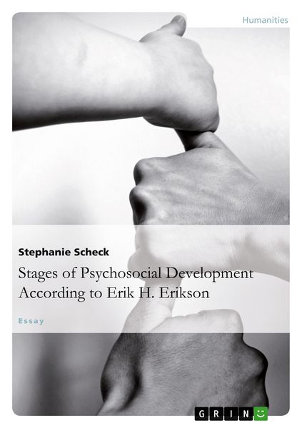 Produktbild: The Stages of Psychosocial Development According to Erik H. Erikson