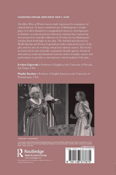Produktbild: The Merry Wives of Windsor