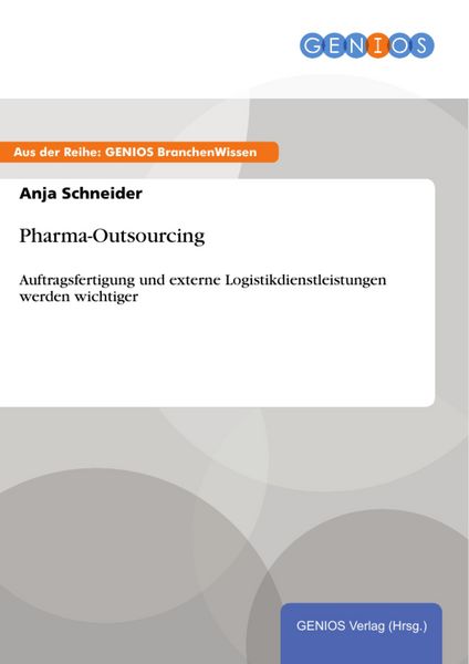 Produktbild: Pharma-Outsourcing