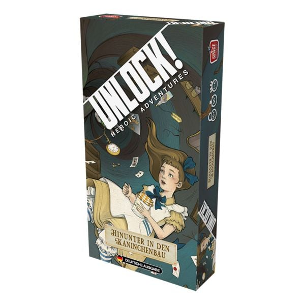 Produktbild: Unlock! - Hinunter in den Kaninchenbau. (Einzelsz.) Box5C