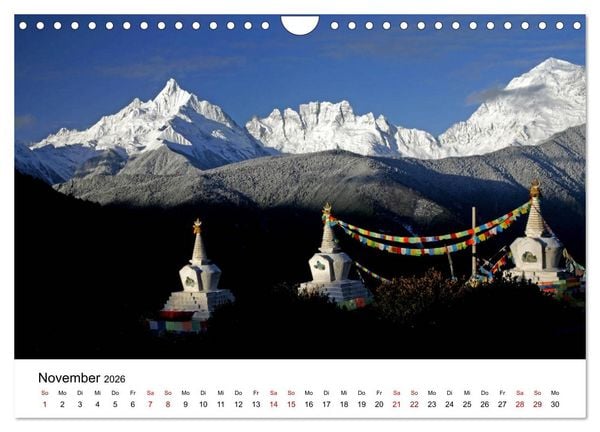 Produktbild: Wildes China (Wandkalender 2026 DIN A4 quer), CALVENDO Monatskalender