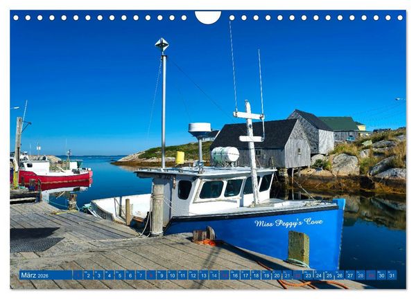Produktbild: KANADA - Der maritime Osten (Wandkalender 2026 DIN A4 quer), CALVENDO Monatskalender