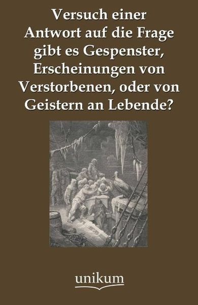 Produktbild: Anonymus: Versuch einer Antwort auf die Frage gibt es Gespen