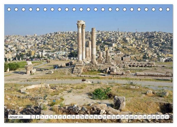Produktbild: JORDANIEN, Faszination Nahost (Tischkalender 2026 DIN A5 quer), CALVENDO Monatskalender