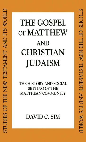Produktbild: Gospel of Matthew and Christian Judaism