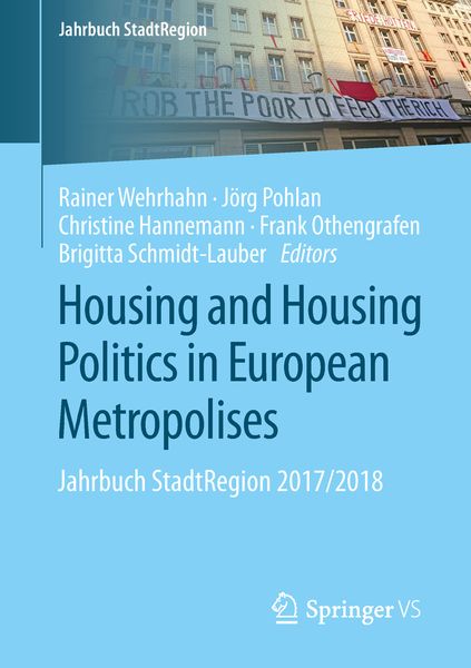 Produktbild: Housing and Housing Politics in European Metropolises