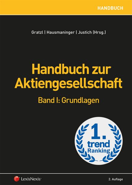 Produktbild: Handbuch zur Aktiengesellschaft / Handbuch zur Aktiengesellschaft, Band I