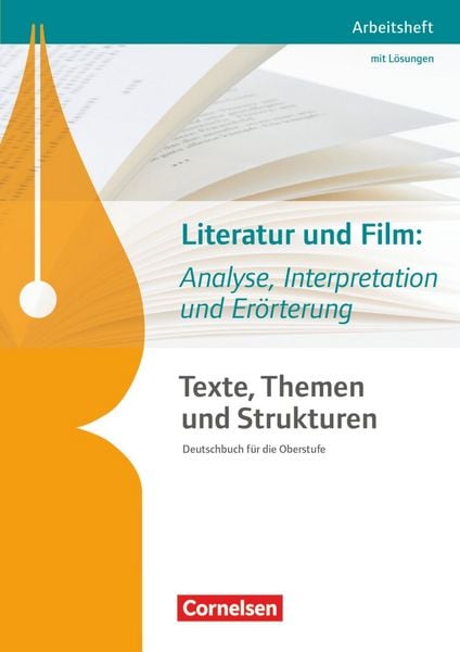 Produktbild: Texte, Themen und Strukturen. Literatur und Film: Analyse, Interpretation und Er&ouml;rterung. Arbeitsheft mit eingelegtem L&ouml;sungsheft