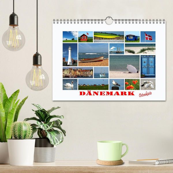 Produktbild: D&auml;nemark - Ostseek&uuml;ste (Wandkalender 2026 DIN A4 quer), CALVENDO Monatskalender