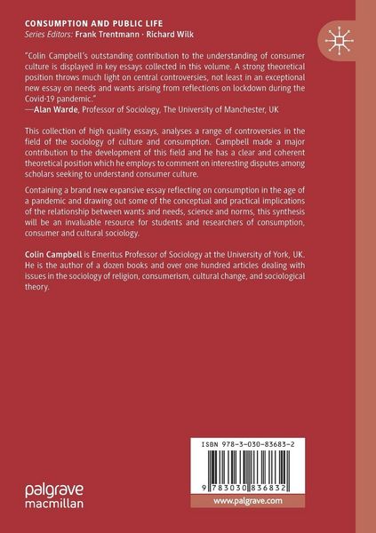 Produktbild: Consumption and Consumer Society