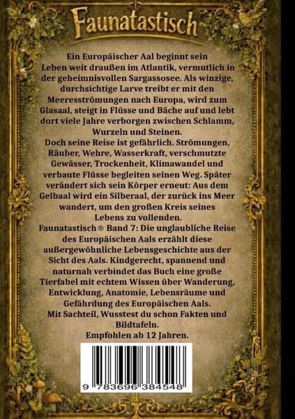 Produktbild: Faunatastisch&reg; #7 - Die unglaubliche Reise des Europ&auml;ischen Aals