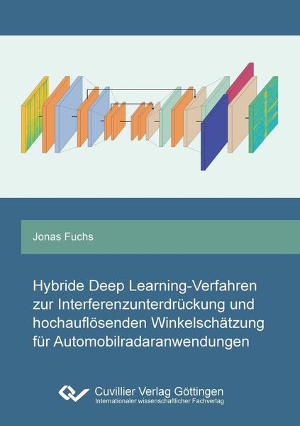 Produktbild: Hybride Deep Learning-Verfahren zur Interferenzunterdr&uuml;ckung und hochaufl&ouml;senden Winkelsch&auml;tzung f&uuml;r Automobilradaranwendungen