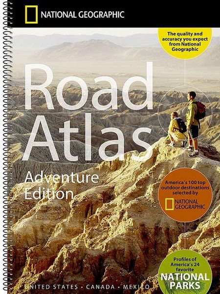 Produktbild: National Geographic Road Atlas 2027: Adventure Edition [United States, Canada, Mexico]