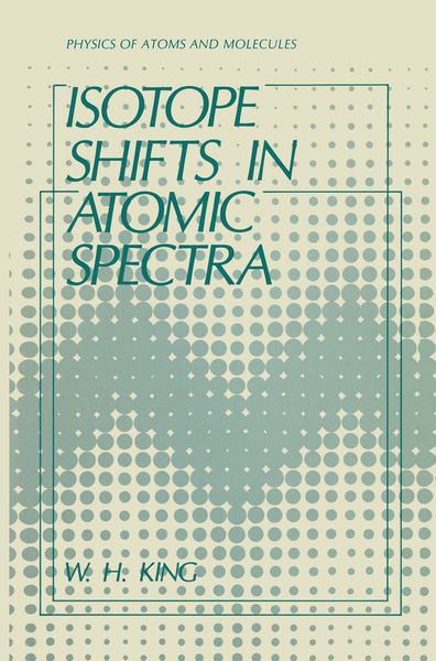 Produktbild: Isotope Shifts in Atomic Spectra