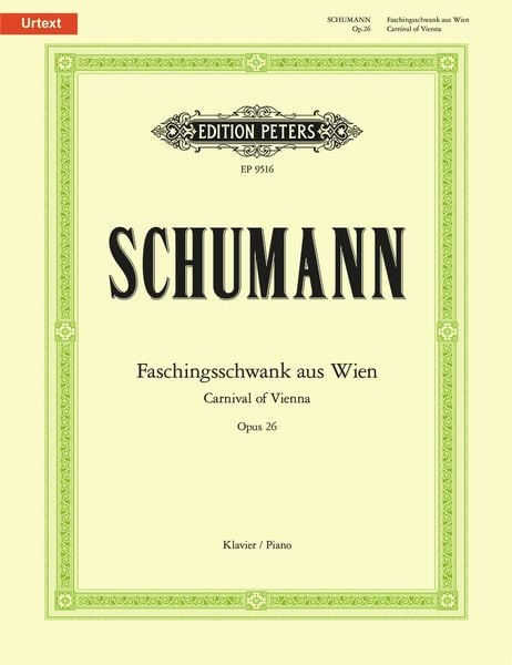Produktbild: Schumann, R: Faschingsschwank Aus Wien (Carnival of Vienna